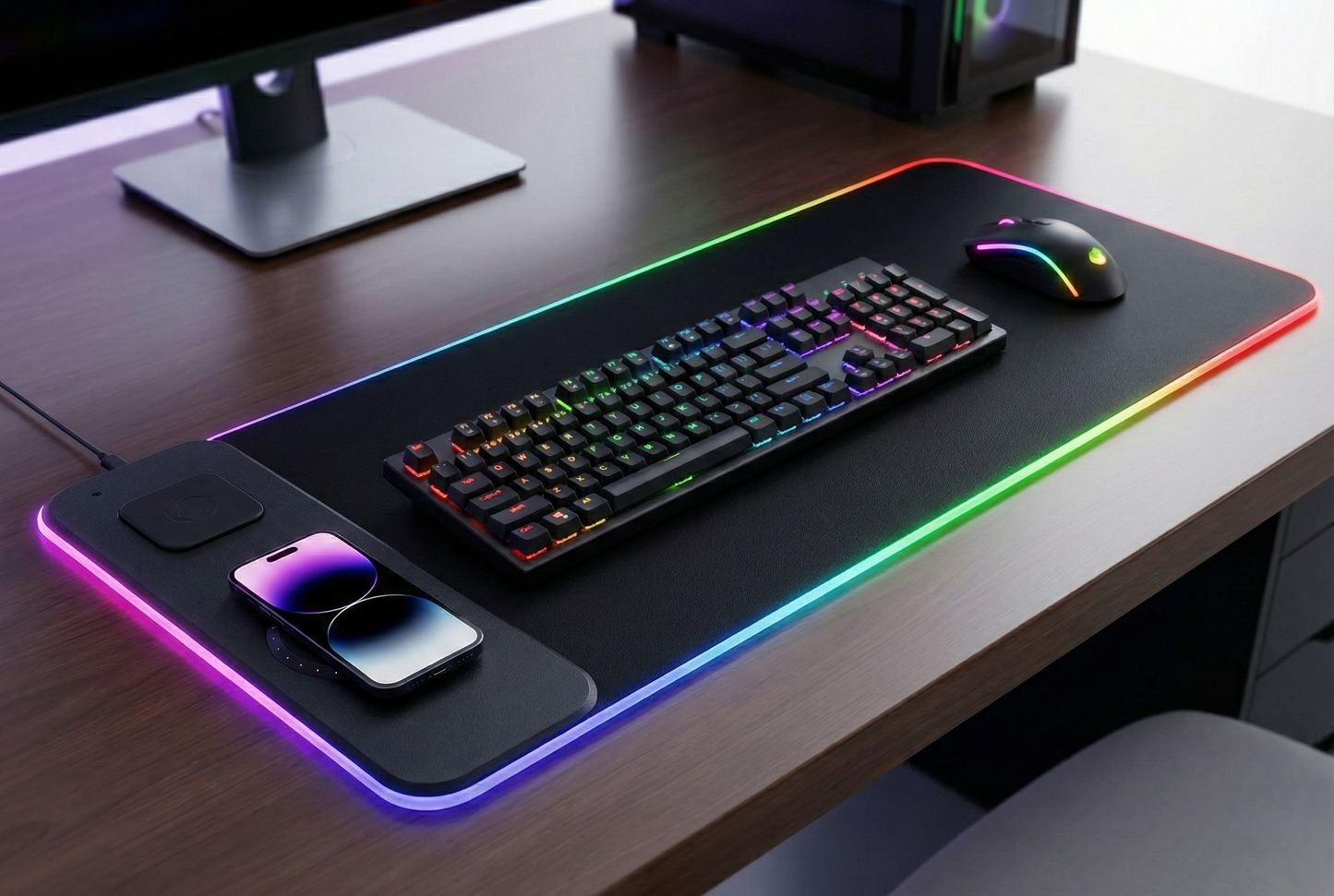 NeonPad – podświetlana mata gamingowa